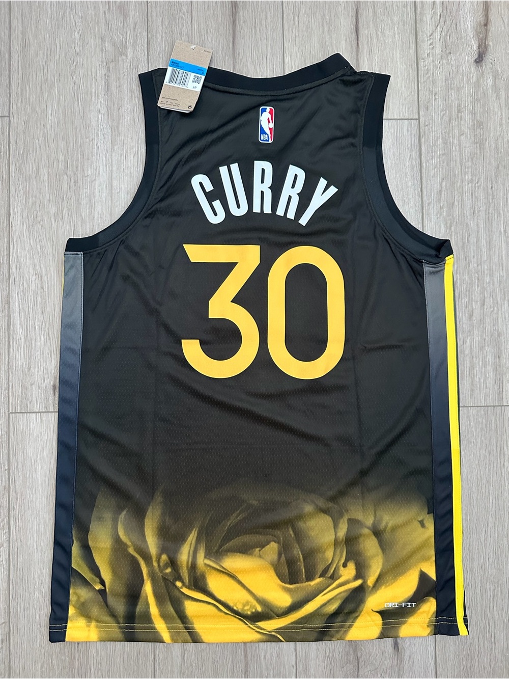 Warriors Stephen Curry City Edition Basketball Jersey Men Size